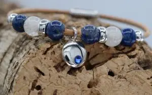 Swarovski September Birthstone Charm Bracelet