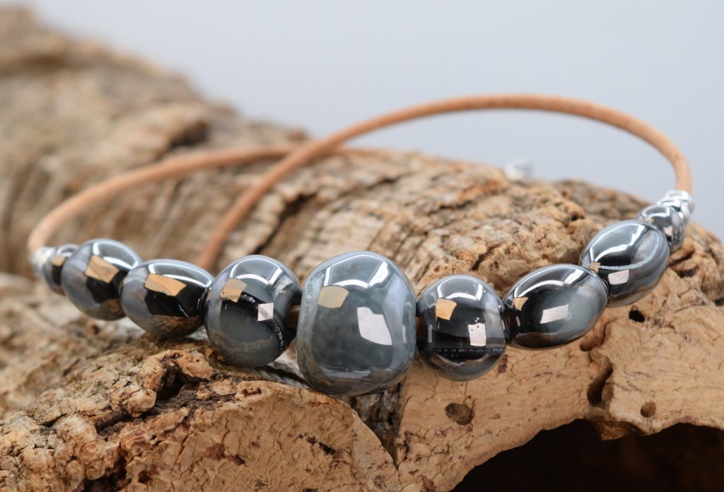 Black Turquoise Necklace